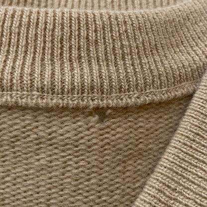 【現状渡し品】【メンズ】 FLATGROUND KNIT 675290 フラットグラウンド ニット 長袖 トップス 141-260422-ks-13-tei サイズ：XS カラー：ベージュ 万代Net店