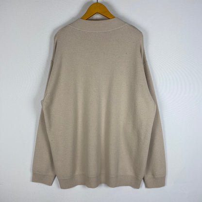 【現状渡し品】【メンズ】 FLATGROUND KNIT 675290 フラットグラウンド ニット 長袖 トップス 141-260422-ks-13-tei サイズ：XS カラー：ベージュ 万代Net店