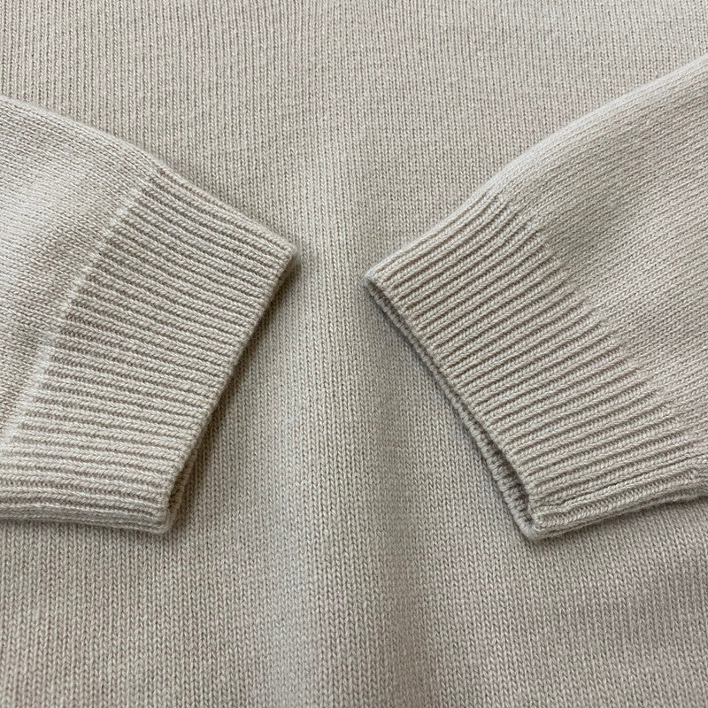 【現状渡し品】【メンズ】 FLATGROUND KNIT 675290 フラットグラウンド ニット 長袖 トップス 141-260422-ks-13-tei サイズ：XS カラー：ベージュ 万代Net店