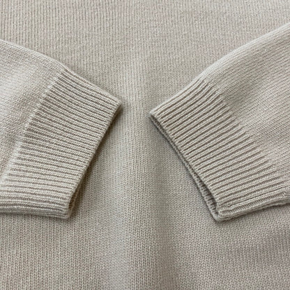 【現状渡し品】【メンズ】 FLATGROUND KNIT 675290 フラットグラウンド ニット 長袖 トップス 141-260422-ks-13-tei サイズ：XS カラー：ベージュ 万代Net店
