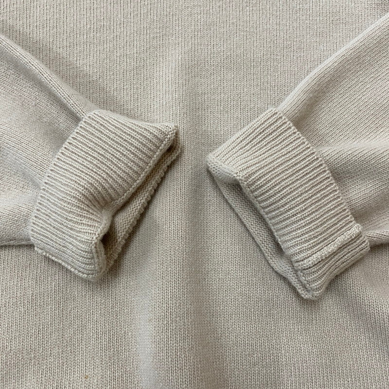 【現状渡し品】【メンズ】 FLATGROUND KNIT 675290 フラットグラウンド ニット 長袖 トップス 141-260422-ks-13-tei サイズ：XS カラー：ベージュ 万代Net店