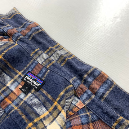 【中古品】【メンズ】 patagonia パタゴニア FJORD FLANNEL SHIRT STY53947 フィヨルド フランネル シャツ トップス ネルシャツ 144-260419-ko-18-tei サイズ：S カラー：チェック 万代Net店