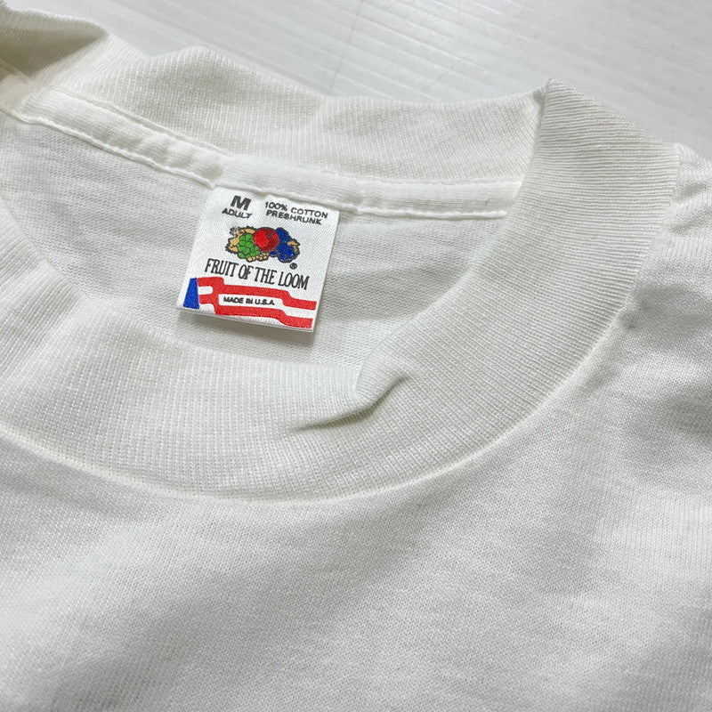 【中古品】【メンズ】 FRUIT OF THE LOOM フルーツオブザルーム 90's JAMES DEAN PRINT TEE 90年代 ジェームズ・ディーン プリント Tシャツ 半袖 トップス 145-260413-yo-01-tei サイズ：M カラー：ホワイト 万代Net店