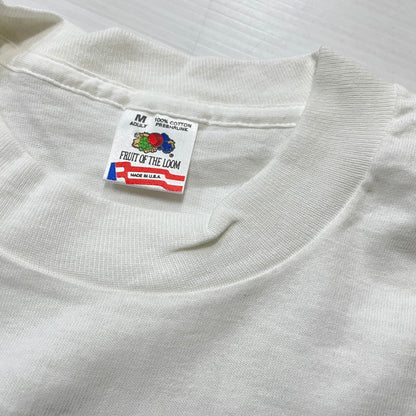 【中古品】【メンズ】 FRUIT OF THE LOOM フルーツオブザルーム 90's JAMES DEAN PRINT TEE 90年代 ジェームズ・ディーン プリント Tシャツ 半袖 トップス 145-260413-yo-01-tei サイズ：M カラー：ホワイト 万代Net店