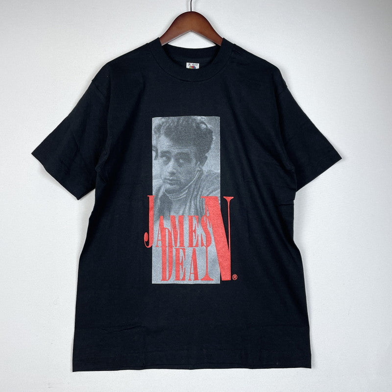 【中古品】【メンズ】 FRUIT OF THE LOOM フルーツオブザルーム 90's JAMES DEAN PRINT TEE 90年代 ジェームズ・ディーン プリント Tシャツ 半袖 トップス 145-260413-yo-02-fuzh サイズ：M カラー：ブラック 万代Net店