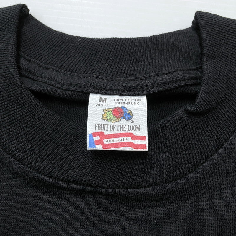 【中古品】【メンズ】 FRUIT OF THE LOOM フルーツオブザルーム 90's JAMES DEAN PRINT TEE 90年代 ジェームズ・ディーン プリント Tシャツ 半袖 トップス 145-260413-yo-02-fuzh サイズ：M カラー：ブラック 万代Net店