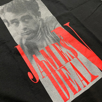 【中古品】【メンズ】 FRUIT OF THE LOOM フルーツオブザルーム 90's JAMES DEAN PRINT TEE 90年代 ジェームズ・ディーン プリント Tシャツ 半袖 トップス 145-260413-yo-02-fuzh サイズ：M カラー：ブラック 万代Net店
