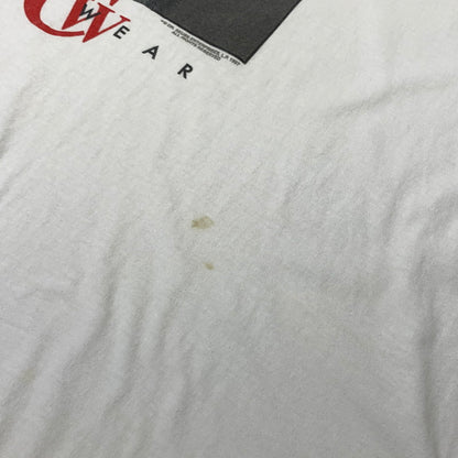 【中古品】【メンズ】 TULTEX タルテックス 90's DR SEUSS THE CAT IN THE HAT PRINT TEE 90年代 ドクタースース キャットインザハット プリント Tシャツ 半袖 トップス 145-260703-yo-03-tei サイズ：2XL カラー：ホワイト 万代Net店
