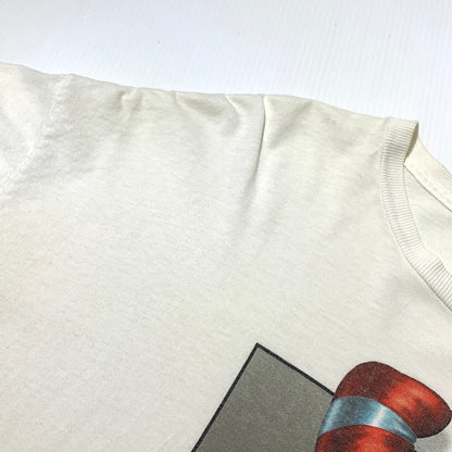 【中古品】【メンズ】 TULTEX タルテックス 90's DR SEUSS THE CAT IN THE HAT PRINT TEE 90年代 ドクタースース キャットインザハット プリント Tシャツ 半袖 トップス 145-260703-yo-03-tei サイズ：2XL カラー：ホワイト 万代Net店