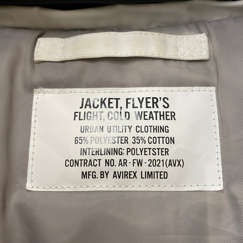 【中古品】【メンズ】 21AW WEATHR WATCHER FLIGHT JACKET 6112127 ウェザー ウォッチャー フライト ジャケット アウター 145-260420-KS-01-tei サイズ：XL カラー：ホワイト 万代Net店