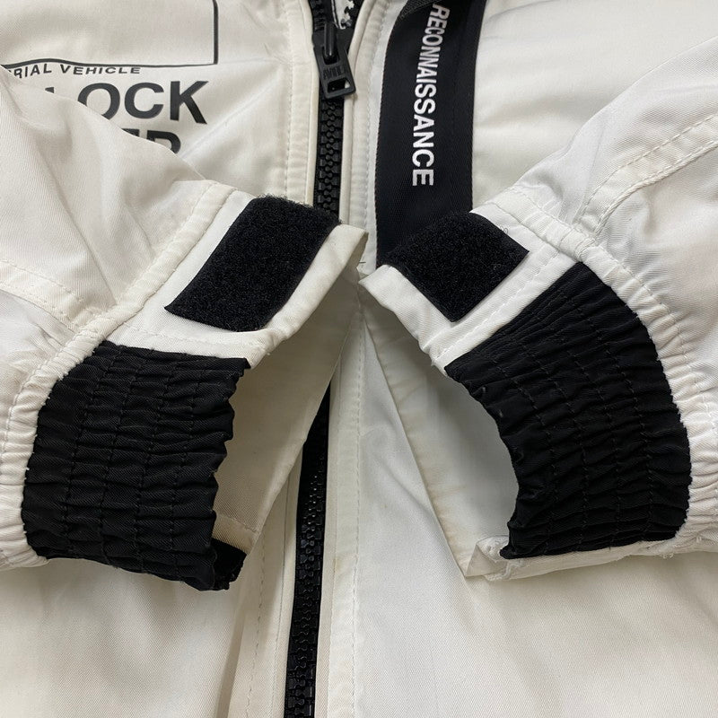 【中古品】【メンズ】 21AW WEATHR WATCHER FLIGHT JACKET 6112127 ウェザー ウォッチャー フライト ジャケット アウター 145-260420-KS-01-tei サイズ：XL カラー：ホワイト 万代Net店