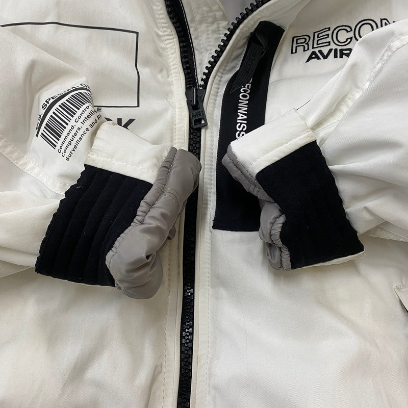 【中古品】【メンズ】 21AW WEATHR WATCHER FLIGHT JACKET 6112127 ウェザー ウォッチャー フライト ジャケット アウター 145-260420-KS-01-tei サイズ：XL カラー：ホワイト 万代Net店