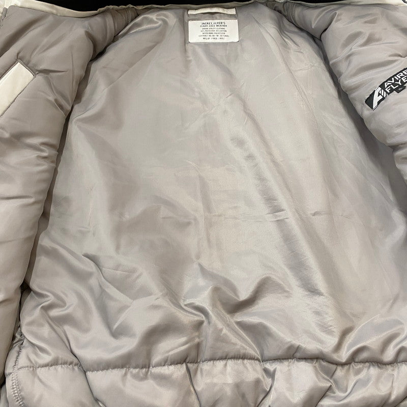 【中古品】【メンズ】 21AW WEATHR WATCHER FLIGHT JACKET 6112127 ウェザー ウォッチャー フライト ジャケット アウター 145-260420-KS-01-tei サイズ：XL カラー：ホワイト 万代Net店