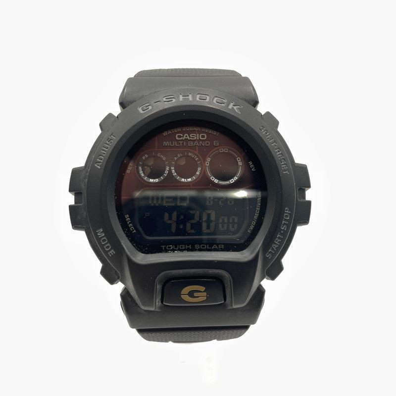 【中古品】【メンズ】 G-SHOCK ジーショック GW-6900BC-1JF メタルコアバンドモデル デジタル ソーラー ウォッチ 腕時計 6900シリーズ 196-260826-ko-01-teih カラー：ブラック 万代Net店