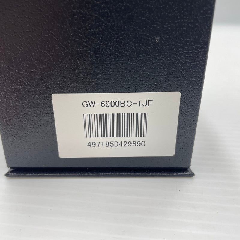 【中古品】【メンズ】 G-SHOCK ジーショック GW-6900BC-1JF メタルコアバンドモデル デジタル ソーラー ウォッチ 腕時計 6900シリーズ 196-260826-ko-01-teih カラー：ブラック 万代Net店