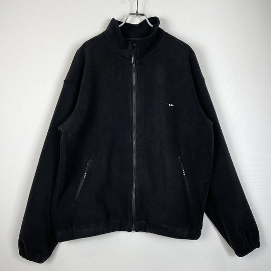 【中古品】【メンズ】 GOD SELECTION XXX ゴッドセレクショントリプルエックス FLEECE JACKET フリースジャケット ライトアウター 142-260413-yo-13-fuzh サイズ：L カラー：ブラック 万代Net店