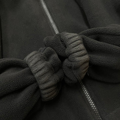 【中古品】【メンズ】 GOD SELECTION XXX ゴッドセレクショントリプルエックス FLEECE JACKET フリースジャケット ライトアウター 142-260413-yo-13-fuzh サイズ：L カラー：ブラック 万代Net店