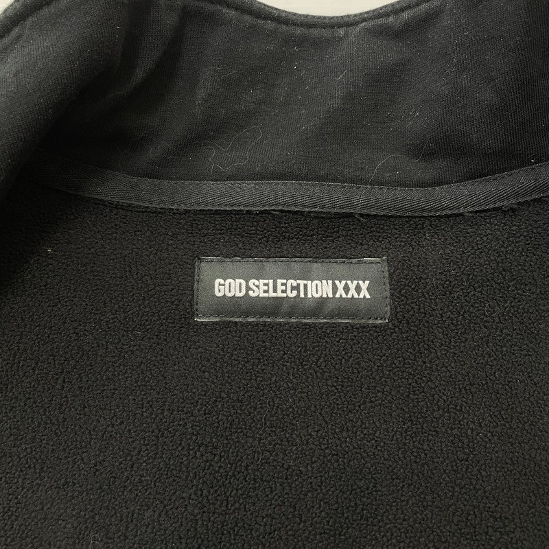 【中古品】【メンズ】 GOD SELECTION XXX ゴッドセレクショントリプルエックス FLEECE JACKET フリースジャケット ライトアウター 142-260413-yo-13-fuzh サイズ：L カラー：ブラック 万代Net店