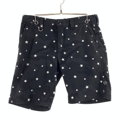 【中古品】【メンズ】 unifoam experiment ユニフォームエクスペリメント STAR CAMO SHORT UE-160133 スター カモ ショートパンツ ボトムス ショーツ 153-260716-ko-17-tei サイズ：1 カラー：ブラック 万代Net店