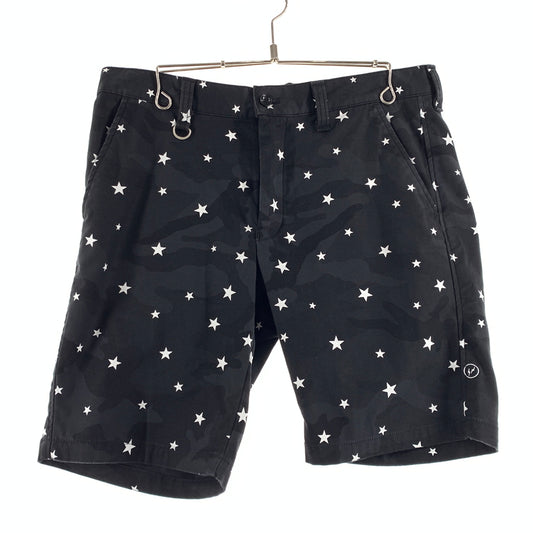 【中古品】【メンズ】 unifoam experiment ユニフォームエクスペリメント STAR CAMO SHORT UE-160133 スター カモ ショートパンツ ボトムス ショーツ 153-260716-ko-17-tei サイズ：1 カラー：ブラック 万代Net店