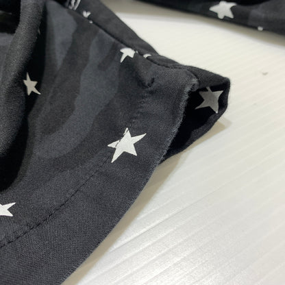 【中古品】【メンズ】 unifoam experiment ユニフォームエクスペリメント STAR CAMO SHORT UE-160133 スター カモ ショートパンツ ボトムス ショーツ 153-260716-ko-17-tei サイズ：1 カラー：ブラック 万代Net店