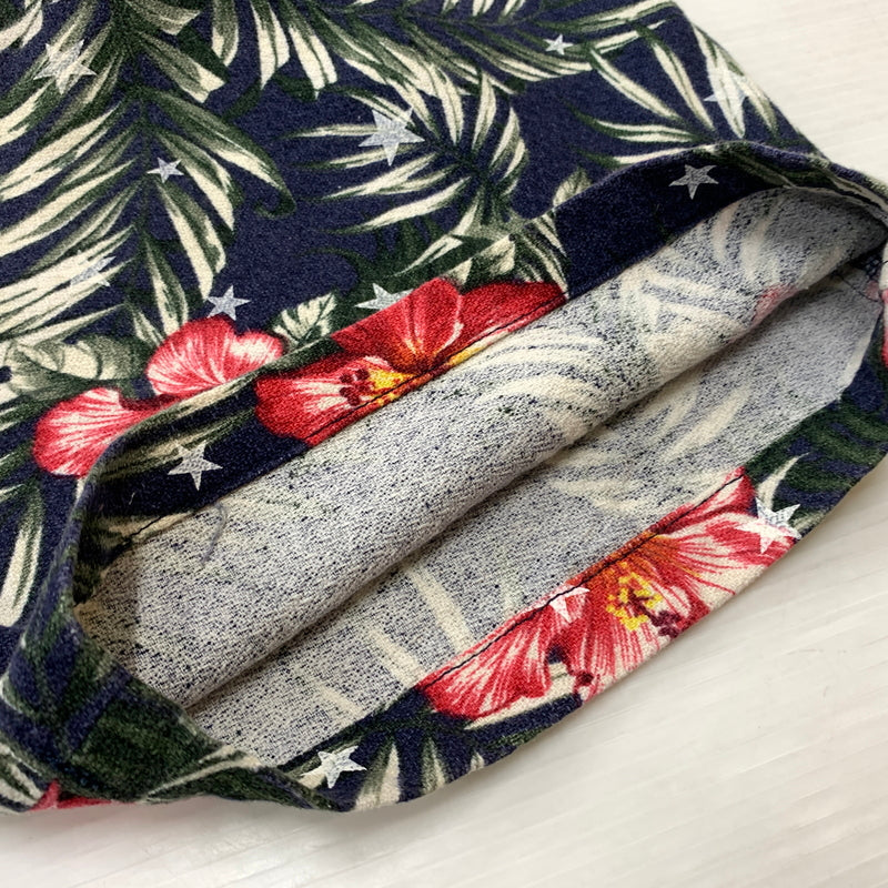 【現状渡し品】【メンズ】 UNIFOAM EXEPERIMENT ユニフォーム エクスペリメント FLORAL PATTERN SHORT PANTS UE140009 花柄 ショート パンツ ボトムス 短パン 153-260730-sa-22-tei サイズ：2 カラー：花柄 万代Net店