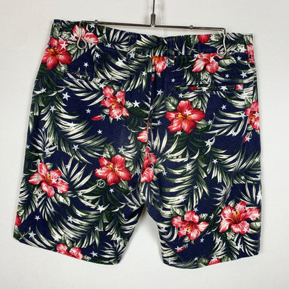 【現状渡し品】【メンズ】 UNIFOAM EXEPERIMENT ユニフォーム エクスペリメント FLORAL PATTERN SHORT PANTS UE140009 花柄 ショート パンツ ボトムス 短パン 153-260730-sa-22-tei サイズ：2 カラー：花柄 万代Net店