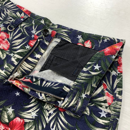 【現状渡し品】【メンズ】 UNIFOAM EXEPERIMENT ユニフォーム エクスペリメント FLORAL PATTERN SHORT PANTS UE140009 花柄 ショート パンツ ボトムス 短パン 153-260730-sa-22-tei サイズ：2 カラー：花柄 万代Net店