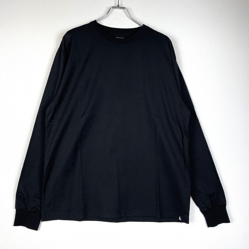 【中古品】【メンズ】 SOPHNET. ソフネット ESSENTIALS TEE SOPH-240059 エッセンシャル ロングスリーブ Tシャツ 長袖 トップス 142-260413-yo-05-tei サイズ：XL カラー：ブラック 万代Net店