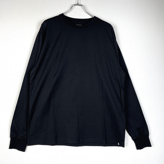 【中古品】【メンズ】 SOPHNET. ソフネット ESSENTIALS TEE SOPH-240059 エッセンシャル ロングスリーブ Tシャツ 長袖 トップス 142-260413-yo-05-tei サイズ：XL カラー：ブラック 万代Net店