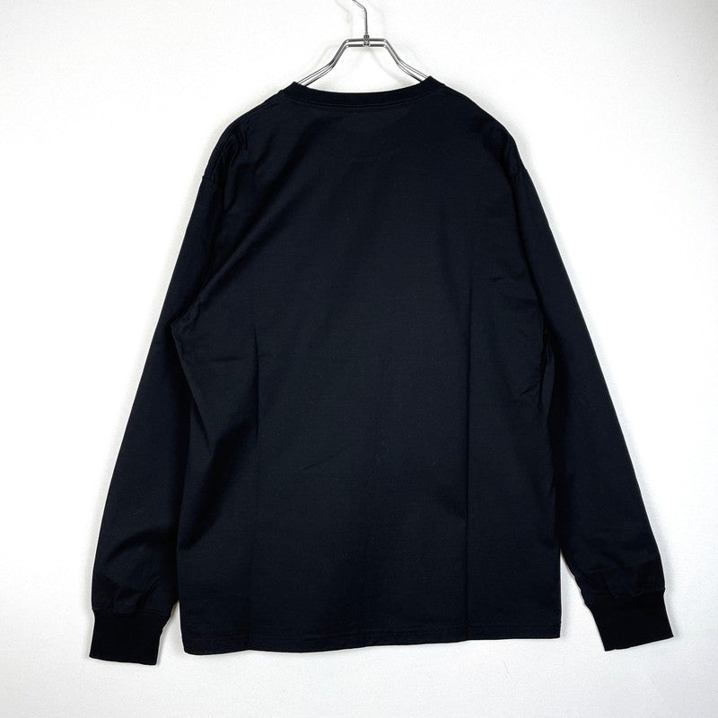 【中古品】【メンズ】 SOPHNET. ソフネット ESSENTIALS TEE SOPH-240059 エッセンシャル ロングスリーブ Tシャツ 長袖 トップス 142-260413-yo-05-tei サイズ：XL カラー：ブラック 万代Net店