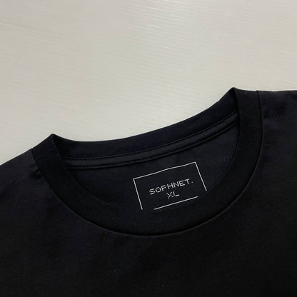 【中古品】【メンズ】 SOPHNET. ソフネット ESSENTIALS TEE SOPH-240059 エッセンシャル ロングスリーブ Tシャツ 長袖 トップス 142-260413-yo-05-tei サイズ：XL カラー：ブラック 万代Net店