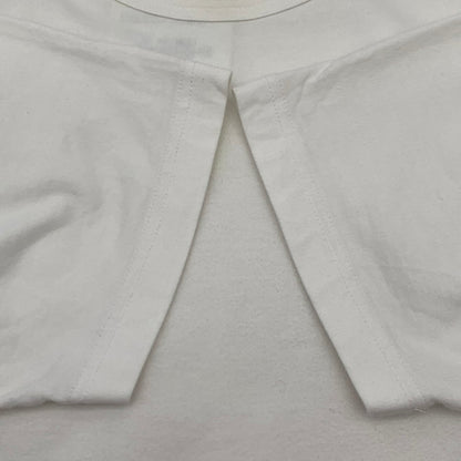 【中古品】【メンズ】 COMME DES GARCONS HOMME LOGO コムデギャルソン オム ロゴ 半袖Tシャツ カットソー ブランド 古着 140-260614-gm-27-fuz サイズ：L カラー：ホワイト 万代Net店