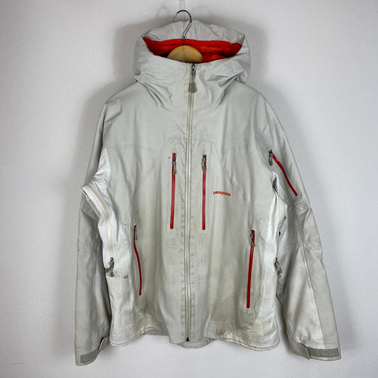 【ジャンク品】【メンズ】 NYLON DOWN JACKET STY30450F8 ナイロン ダウンジャケット アウター 144-260420-KS-11-tei サイズ：M カラー：グレー 万代Net店