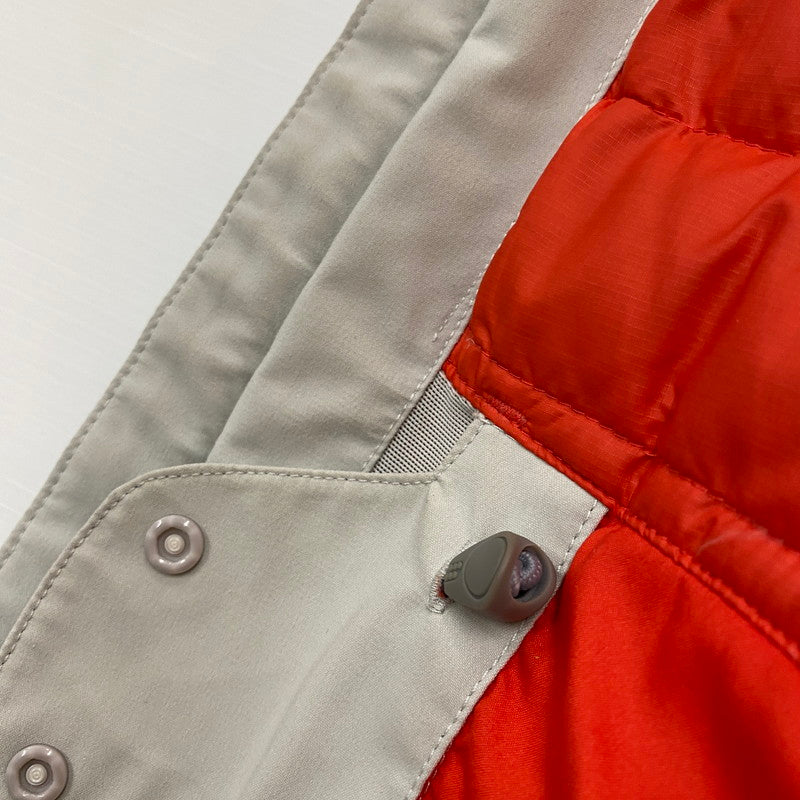 【ジャンク品】【メンズ】 NYLON DOWN JACKET STY30450F8 ナイロン ダウンジャケット アウター 144-260420-KS-11-tei サイズ：M カラー：グレー 万代Net店