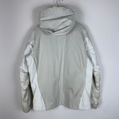 【ジャンク品】【メンズ】 NYLON DOWN JACKET STY30450F8 ナイロン ダウンジャケット アウター 144-260420-KS-11-tei サイズ：M カラー：グレー 万代Net店