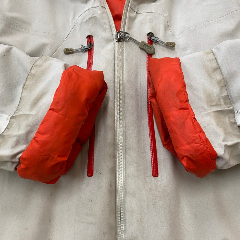 【ジャンク品】【メンズ】 NYLON DOWN JACKET STY30450F8 ナイロン ダウンジャケット アウター 144-260420-KS-11-tei サイズ：M カラー：グレー 万代Net店