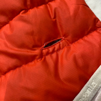 【ジャンク品】【メンズ】 NYLON DOWN JACKET STY30450F8 ナイロン ダウンジャケット アウター 144-260420-KS-11-tei サイズ：M カラー：グレー 万代Net店