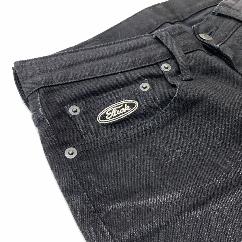 【中古品】【メンズ】 HYSTERIC GRAMOUR ヒステリックグラマー DENIM PANTS 02173AP19 デニムパンツ ボトムス ジーンズ ダメージ加工 151-260423-ko-12-fuzh サイズ：31 カラー：ブラック 万代Net店