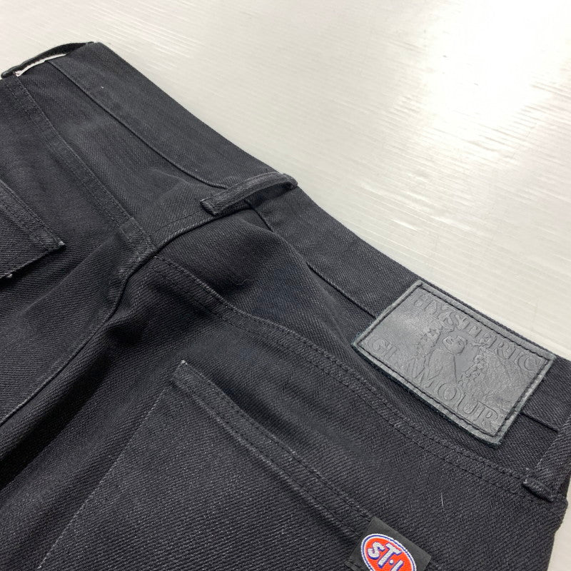【中古品】【メンズ】 HYSTERIC GRAMOUR ヒステリックグラマー DENIM PANTS 02173AP19 デニムパンツ ボトムス ジーンズ ダメージ加工 151-260423-ko-12-fuzh サイズ：31 カラー：ブラック 万代Net店