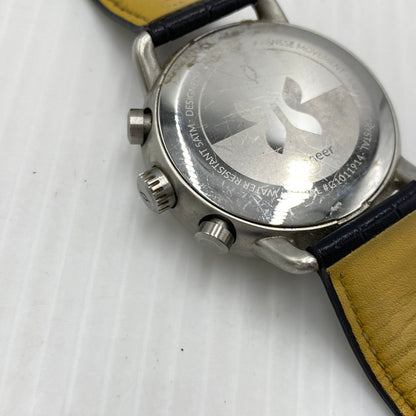 【中古品】【メンズ】 NORDGREEN ノードグリーン PIONEER 316L STAINLESS CHRONOGRAPH パイオニア 316Lステンレス クロノグラフ クォーツ 腕時計 197-260808-yo-13-tei カラー：シルバー 万代Net店