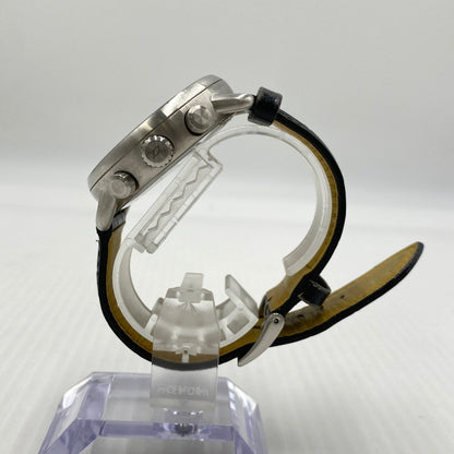 【中古品】【メンズ】 NORDGREEN ノードグリーン PIONEER 316L STAINLESS CHRONOGRAPH パイオニア 316Lステンレス クロノグラフ クォーツ 腕時計 197-260808-yo-13-tei カラー：シルバー 万代Net店
