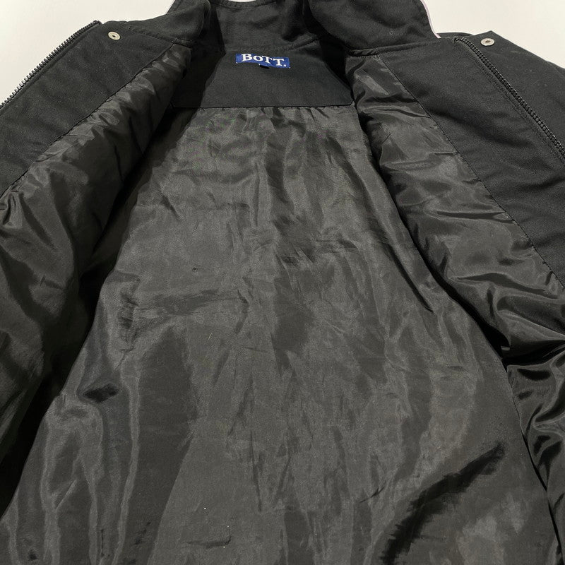 【中古品】【メンズ】 BOTT ボット COTTON RACING JACKET 223BOTT04 コットン レーシング ジャケット アウター 142-260417-yo-04-tei サイズ：XXL カラー：ブラック 万代Net店