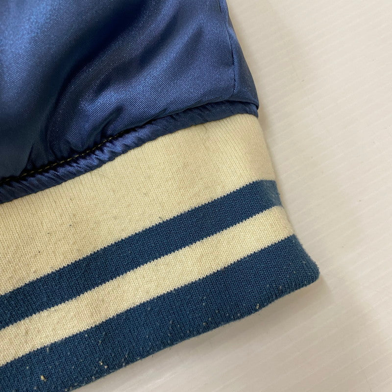 【中古品】【メンズ】 ALPHA INDUSTRIES アルファ インダストリーズ REVERSIBLE SOUVENIR JACKET TA1173-042 リバーシブル スーべニア ジャケット ライトアウター スカジャン 145-260422-ks-08-tei サイズ：S カラー：ブルー 万代Net店