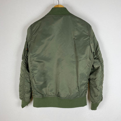 【中古品】【メンズ】 ALPHA INDUSTRIES アルファ インダストリーズ REVERSIBLE SOUVENIR JACKET TA1173-042 リバーシブル スーべニア ジャケット ライトアウター スカジャン 145-260422-ks-08-tei サイズ：S カラー：ブルー 万代Net店