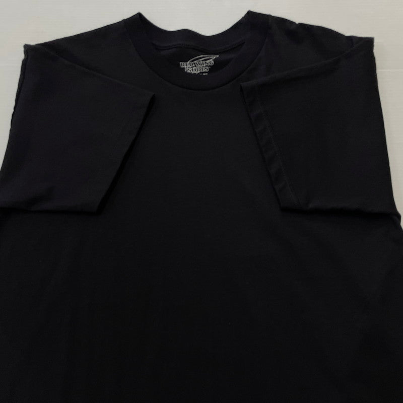 【中古品】【メンズ】 REDWING レッドウィング LOGO TEE ロゴ Tシャツ 半袖 トップス 145-260731-sa-06-tei サイズ：L カラー：ブラック 万代Net店