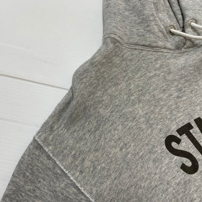 【中古品】【メンズ】 STANDARD CALIFORNIA スタンダードカリフォルニア LOGO HOODIE ロゴ フーディー トップス プルオーバーパーカー 145-260418-ko-09-tei サイズ：XL カラー：グレー 万代Net店
