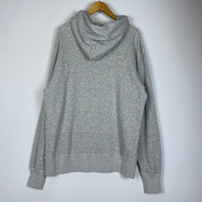 【中古品】【メンズ】 STANDARD CALIFORNIA スタンダードカリフォルニア LOGO HOODIE ロゴ フーディー トップス プルオーバーパーカー 145-260418-ko-09-tei サイズ：XL カラー：グレー 万代Net店
