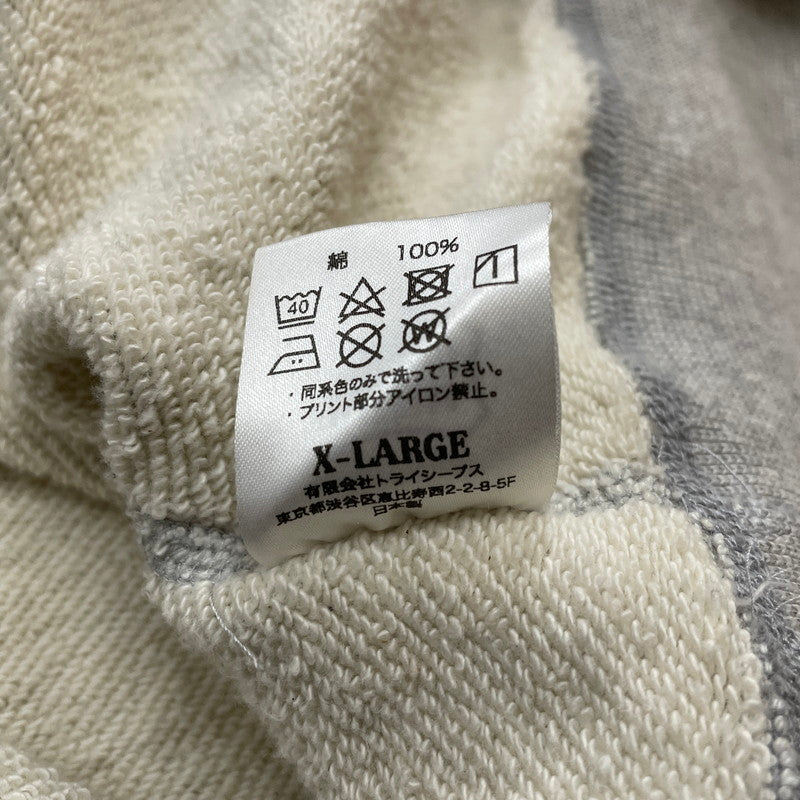 【中古品】【メンズ】 STANDARD CALIFORNIA スタンダードカリフォルニア LOGO HOODIE ロゴ フーディー トップス プルオーバーパーカー 145-260418-ko-09-tei サイズ：XL カラー：グレー 万代Net店