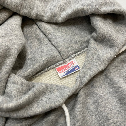 【中古品】【メンズ】 STANDARD CALIFORNIA スタンダードカリフォルニア LOGO HOODIE ロゴ フーディー トップス プルオーバーパーカー 145-260418-ko-09-tei サイズ：XL カラー：グレー 万代Net店